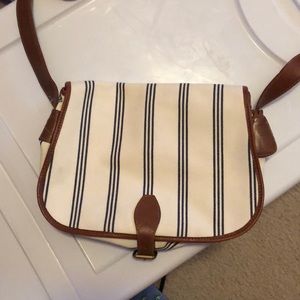Calvin Klein Leather and Canvas Purse